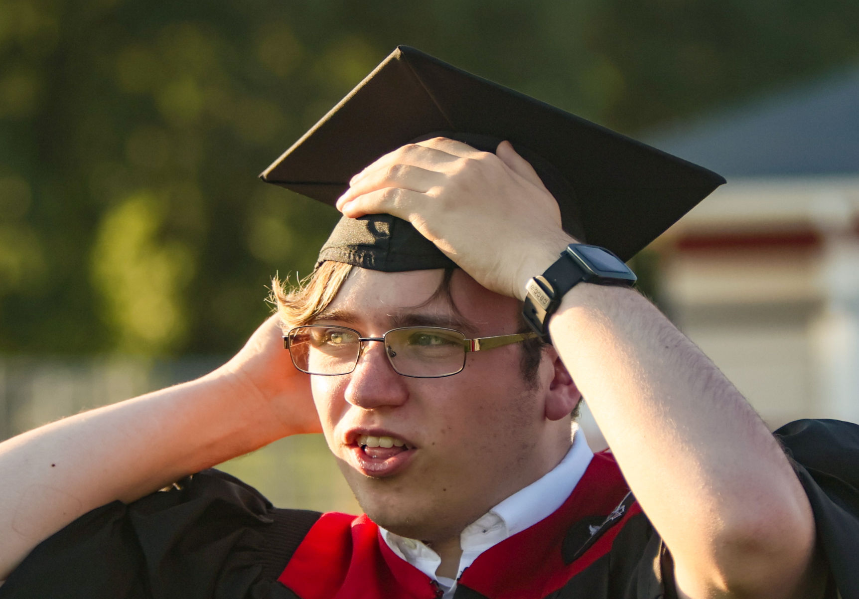 Lowell High School graduation ceremony